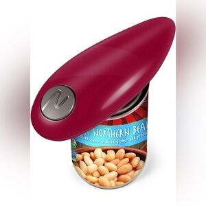Electric Smooth Edge Automatic Electric Can Opener Chef's Best Choice Red
